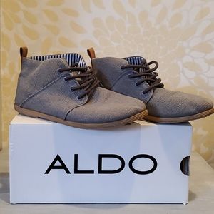 Aldo blue ankle sneakers